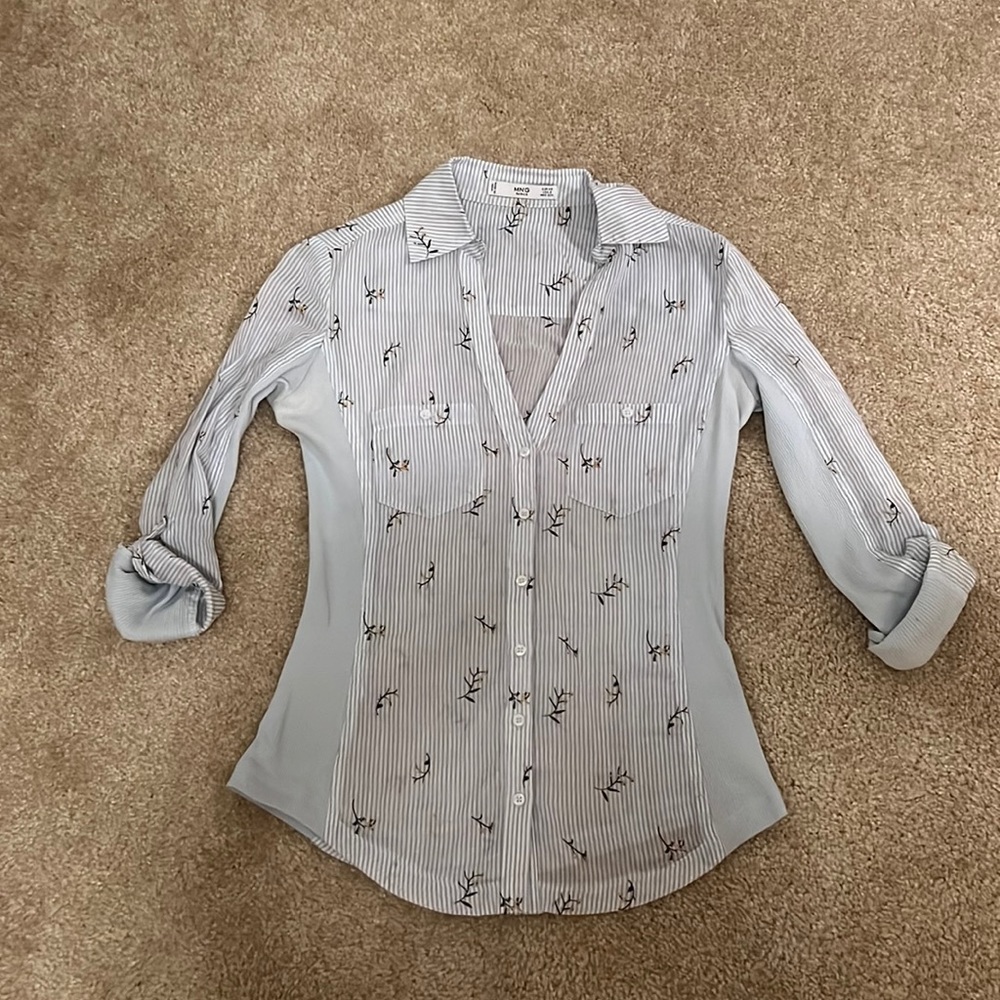 Mango basics button down